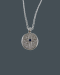 Silver North Star Pendant Necklace