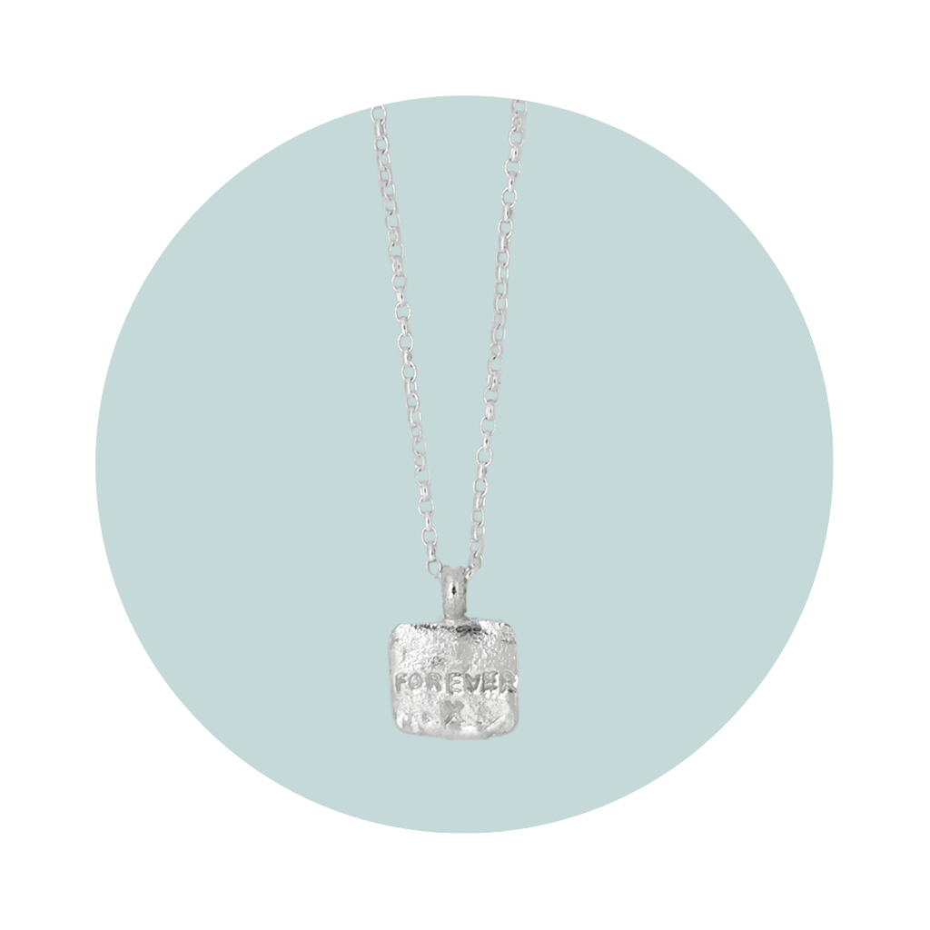 Silver Forever Pendant Necklace